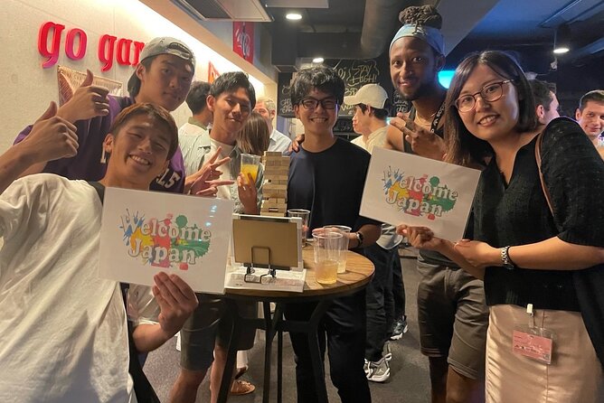 All You Can Drink Meet Locals Adventure Osaka International Party - A social night, not an Osaka sightseeing tour