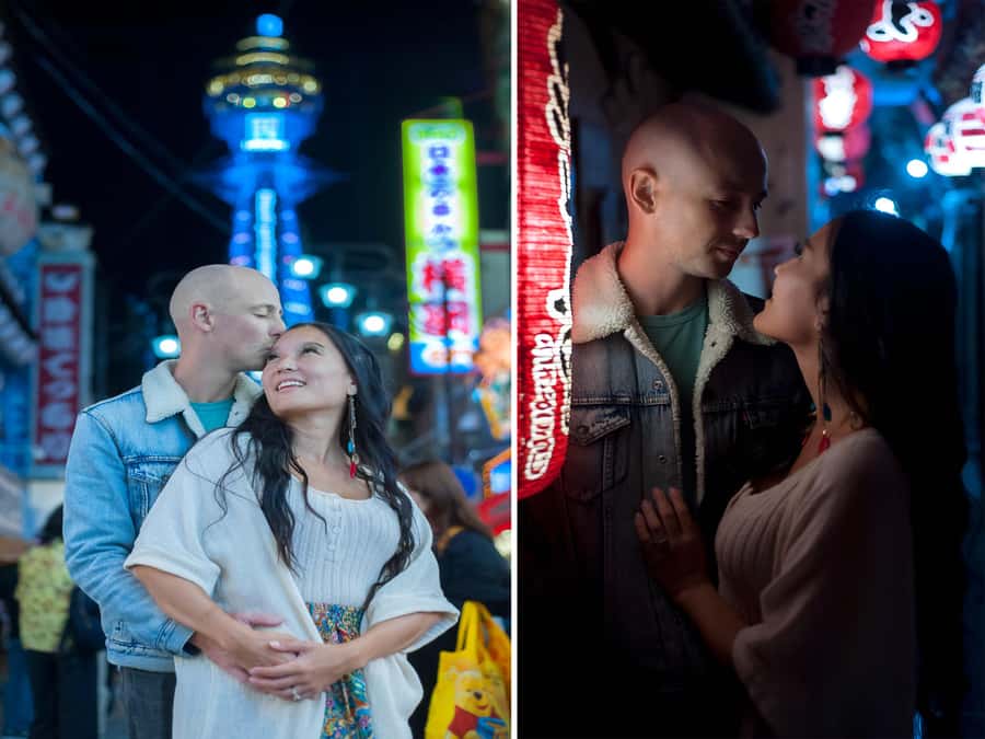 Cinematic Video shoot in Osaka - Starting outside Dotonbori Hotel