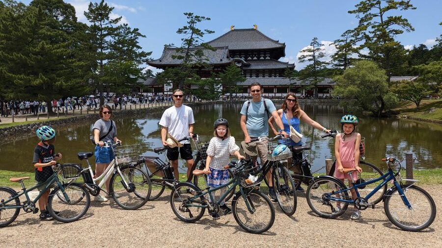 E-Bike Nara Highlights - Todaiji, Knives, Deer, Shrine - Nara Park is better covered on two wheels