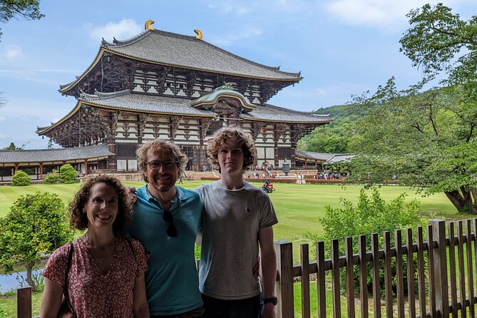 E-Bike Nara Highlights - Todaiji, Knives, Deer, Shrine, and Gems - Inside Todaiji and face to face with the Great Buddha