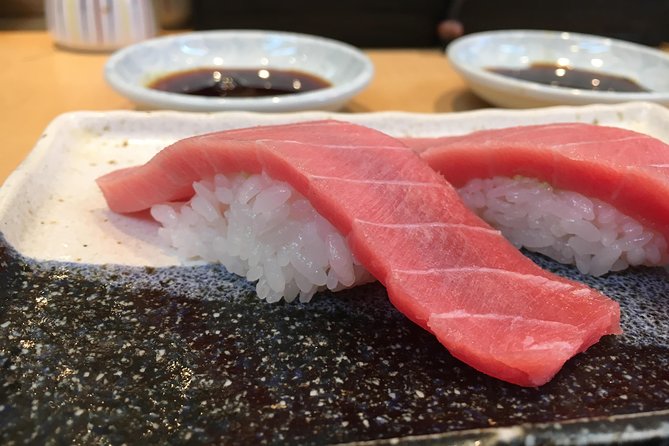 Eat, Drink & Cycle: Osaka Foodie Bike Tour - Tsuruhashi market is the main food wander