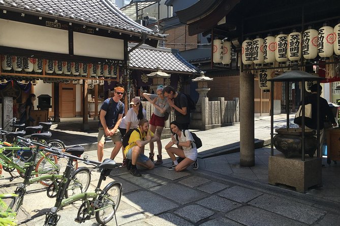 Eat, Drink & Cycle: Osaka Foodie Bike Tour - Tower Knives and a final stop for sushi