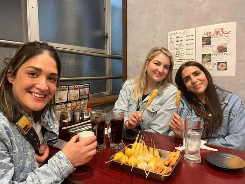Food crawl: Discover Osaka’s soul with every step! - Okonomiyaki, kushikatsu, and other possible stops