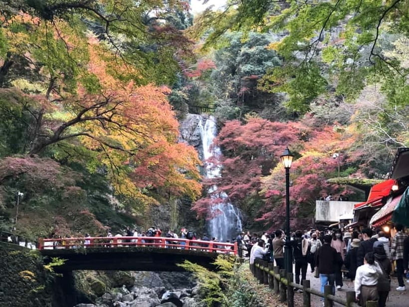 Get to know Minoo from Osaka. Katsuoji Temple, Ryuanji Waterfall and Ryuanji Temple - From HEP FIVE to the mountain temples