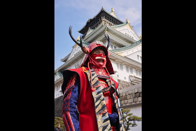 Honor - Experience Samurai & traditional Culture to the fullest - More than a costume photo at Osaka Castle