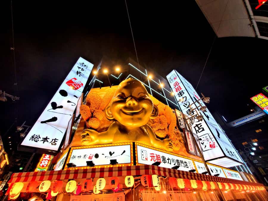 Hungry Osaka Street Food Tour: 15 Dishes & 3 Drinks - Kushikatsu and doteyaki set the tone