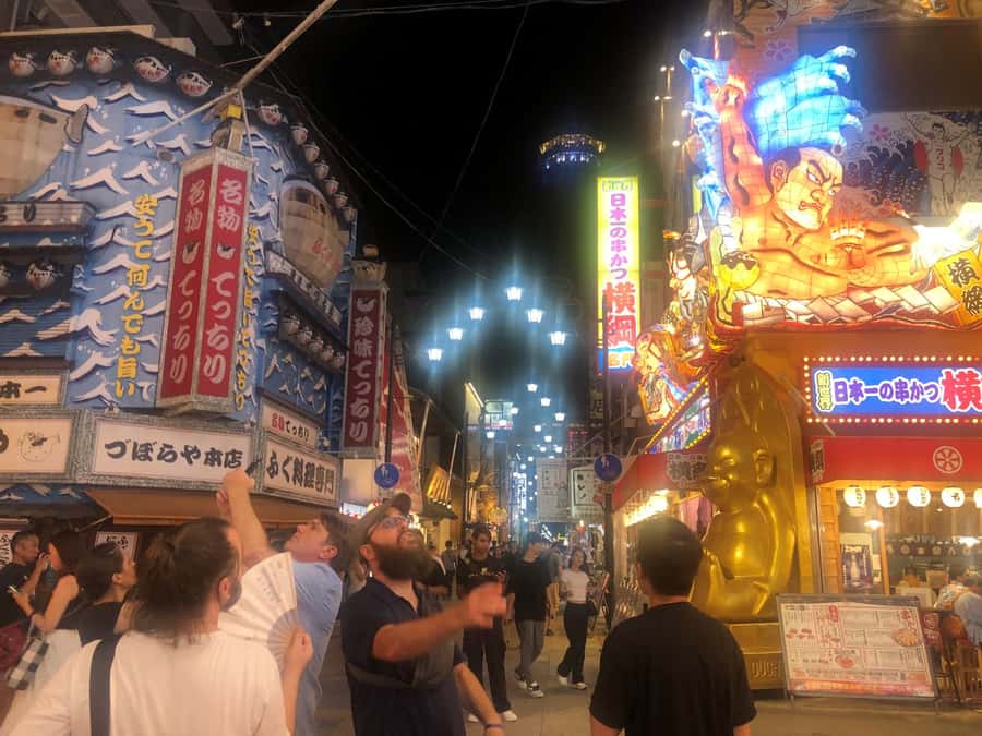 Hungry Osaka Street Food Tour: 15 Dishes & 3 Drinks - Oden, udon, and dessert finish the route