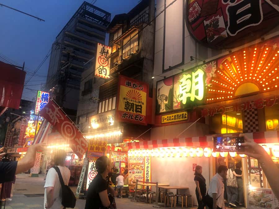 Hungry Osaka Street Food Tour: 15 Dishes & 3 Drinks - Karaage and takoyaki bring familiar Osaka favorites