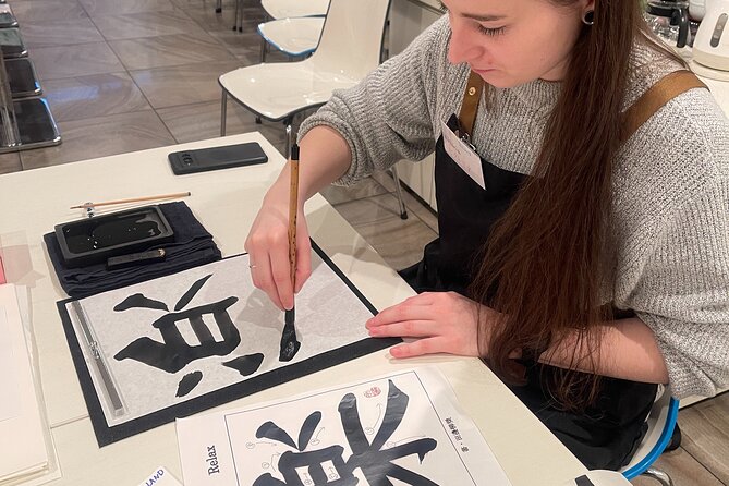 Japanese Calligraphy Experience in Osaka - Take home a finished piece, not just a lesson