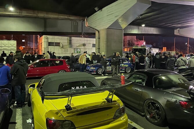 JDM Car Meet Up Tour in Osaka - Spending time at Higashiosaka Parking Area