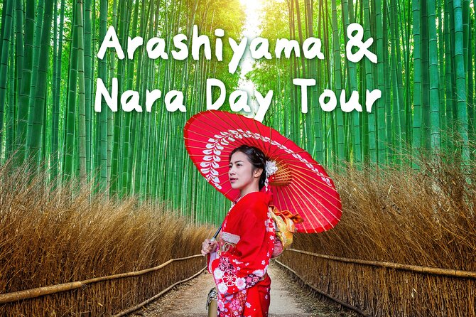 Katsuo-ji Temple, Arashiyama Forest, & Nara Park - Three famous places, one full day from Osaka