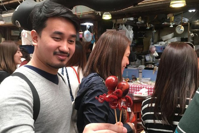Kuromon Market Food Walking Tour in Osaka (6 stops, 6 tastes) - Doguyasuji turns the walk toward Osaka’s kitchens