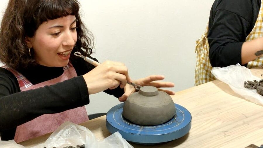 Matcha Tea Bowl Experience in Osaka - Carving Your Matcha Bowl With Anna