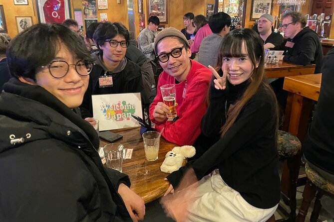 Meet Locals and Japanese Speaking Experience at British Pub Osaka - How the two hours are organized