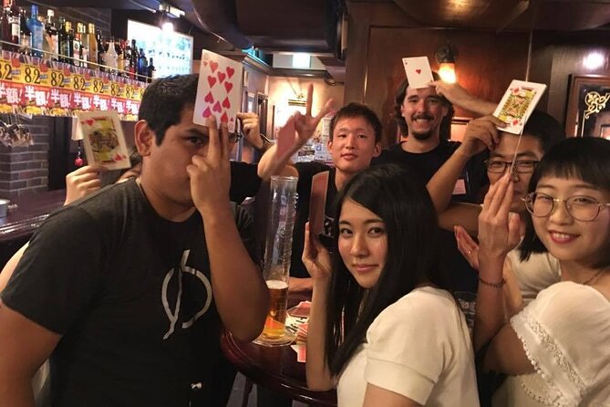 Meet Locals experience Fun Chat Drink Osaka International Party - Games and language exchange give you an opening