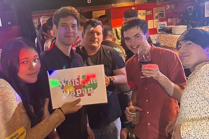 Meet Locals experience Fun Chat Drink Osaka International Party - Who will get the most from this meetup