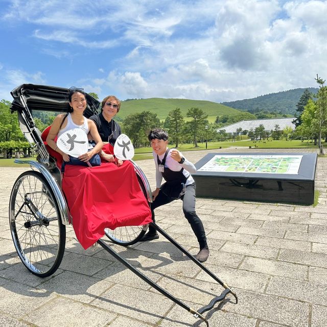 Nara: Cultural Heritage Tour by Rickshaw - At a glance