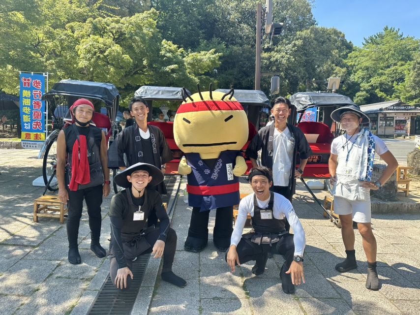 Nara: Cultural Heritage Tour by Rickshaw - Deer biscuits, mountain grass, and an open-air change of pace