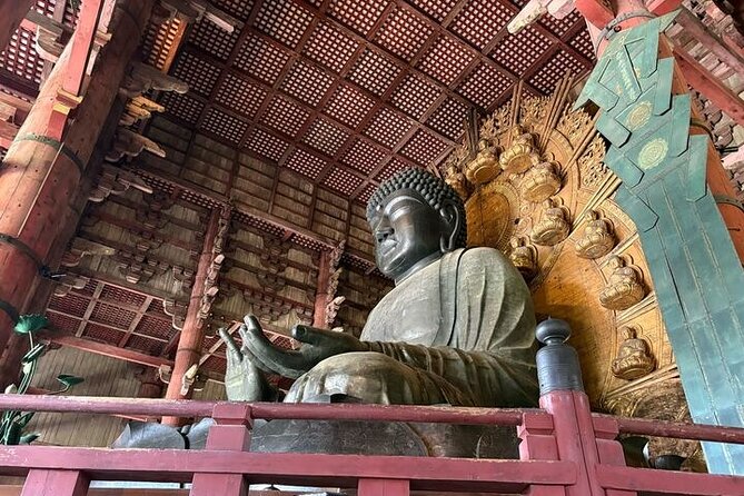 Nara Highlight Walking Tour with Furoshiki Experience with Lunch - Tamukeyama Hachimangu and the protection of Todai-ji