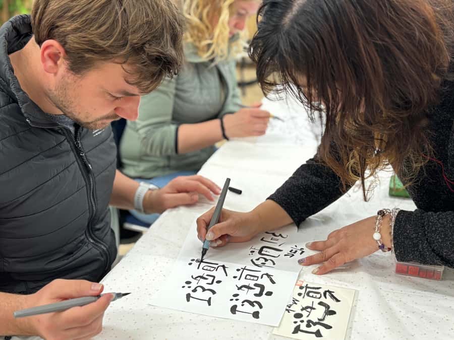Nara: Write Your Own Name in Kanji (Japanese Calligraphy) - The keepsake is the point