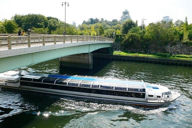 Osaka Afternoon Walking Tour with Osaka River Cruise - Osaka Castle gives the afternoon its focus