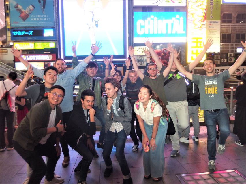 Osaka: Bar-Hopping Night Tour in Namba - Kushikatsu, drinks, and the first izakaya
