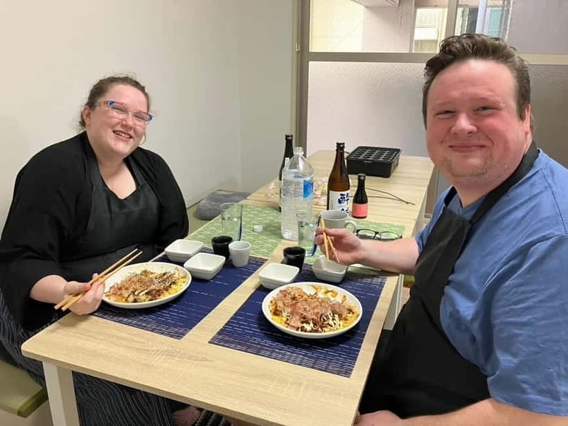Osaka : Cooking Class Okonomiyaki & Takoyaki course in Nanba - What makes this class worth considering