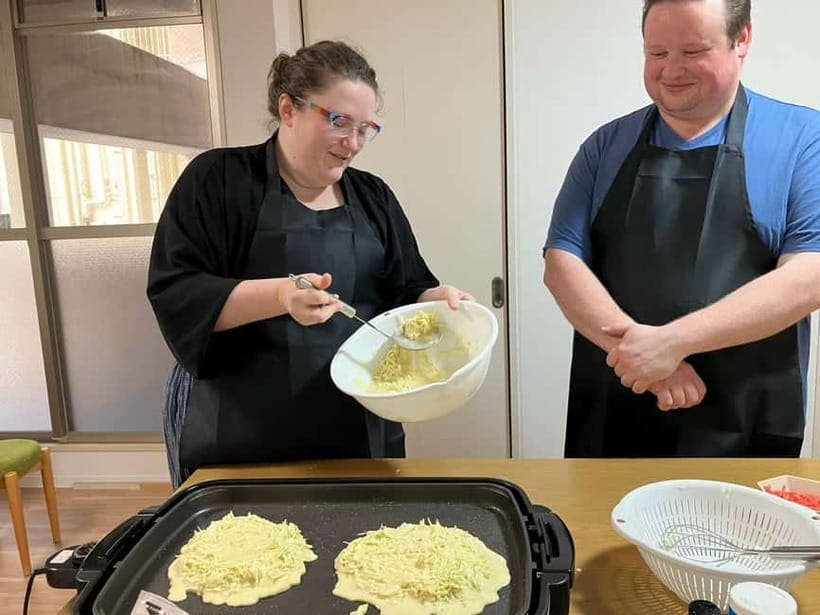 Osaka : Cooking Class Okonomiyaki & Takoyaki course in Nanba - Recipes turn a one-off activity into a skill