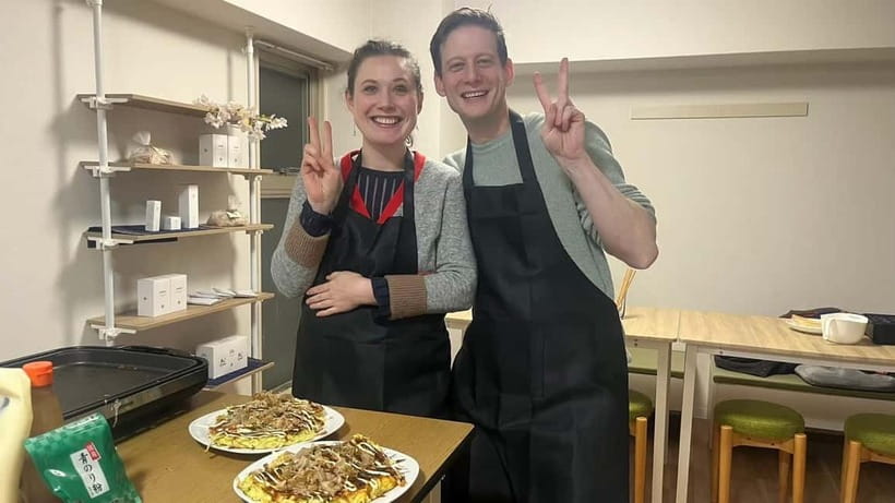 Osaka : Cooking Class Okonomiyaki & Takoyaki course in Nanba - Who will enjoy it most