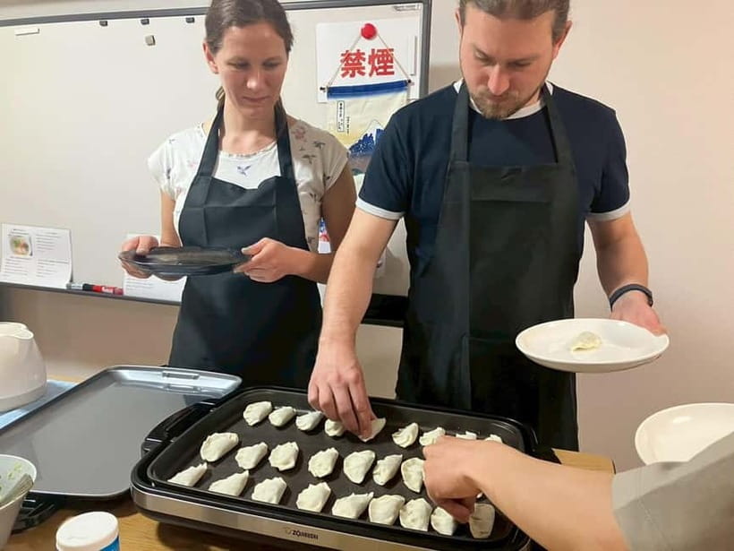 Osaka: Cooking Class Ramen & Gyoza Course in Nanba - A Shared Table, Not Just a Cooking Demo