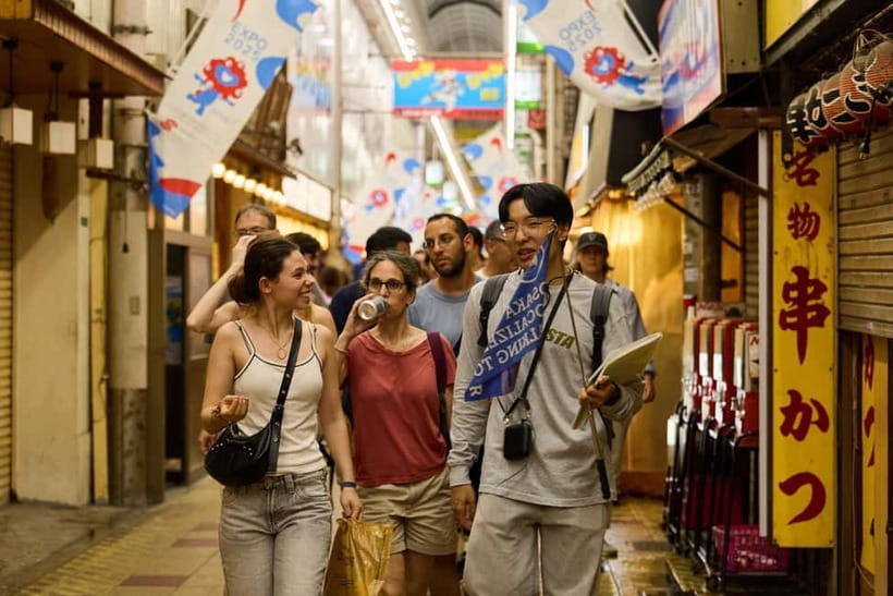 Osaka: Dark Side of Osaka Night Walking Tour - Nishinari and the working-class story