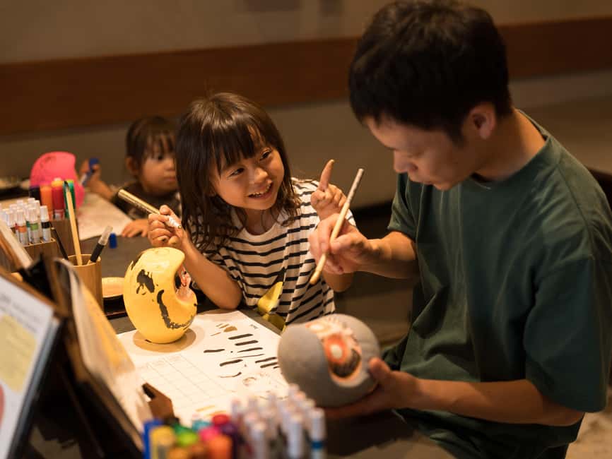 Osaka Daruma Workshop — Paint Your Own Good-Luck Daruma - Painting at your own pace