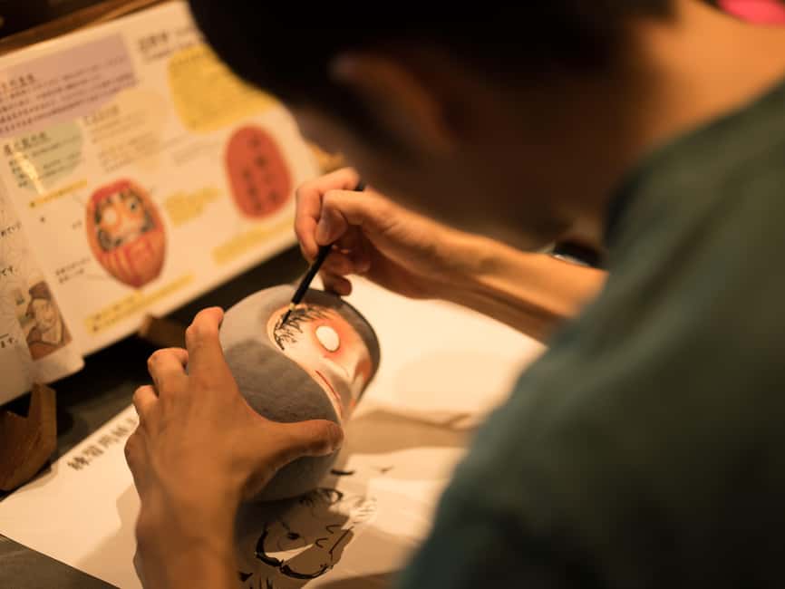 Osaka Daruma Workshop — Paint Your Own Good-Luck Daruma - A quiet pause between Osaka’s busy sights