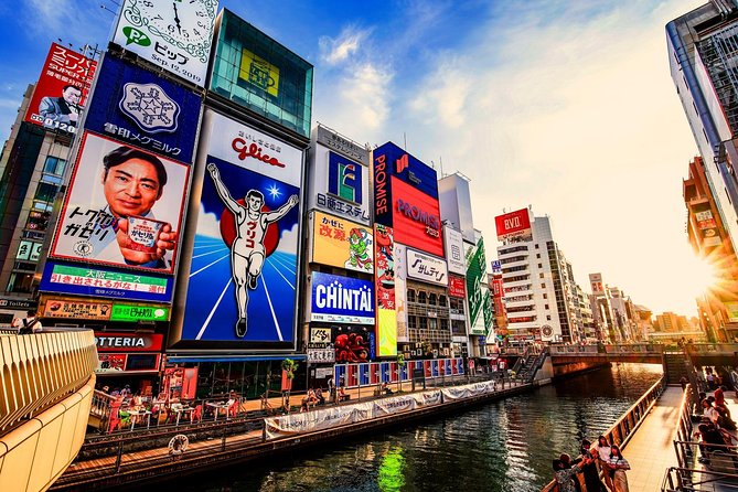Osaka Dotonbori Daytime Food Tour - Start beneath the Glico sign