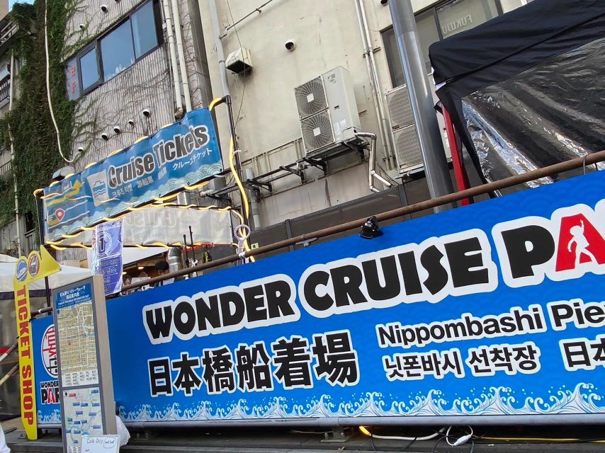 Osaka: Dotonbori District River Cruise with Drink Discount - The canal gives Dotonbori a new angle