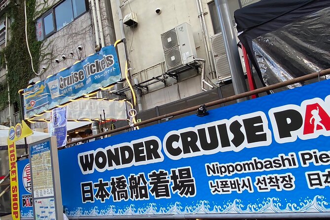 Osaka Dotonbori Wonder Cruise - Book the departure slot before you head to the canal