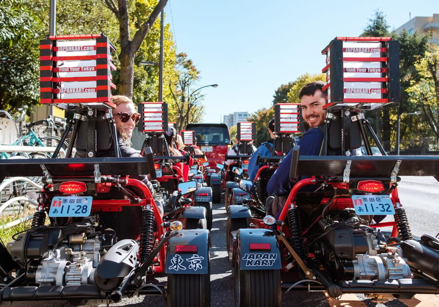 Osaka: Go Kart Tour on Osaka Streets with Guide - Osaka from a kart, not a tour bus
