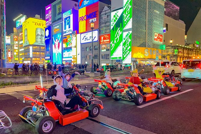 Osaka Go Karting Tour with Funny Costume - Safety and the documents you need