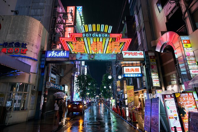 Osaka: Guided Food Tour with 12 Dishes at 4 Local Eateries - Two and a Half Hours, With Two Evening Choices