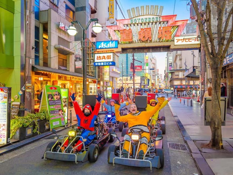 Osaka: Guided Go Karting Tour in a Funny Costume - A different way to read Osaka’s streets