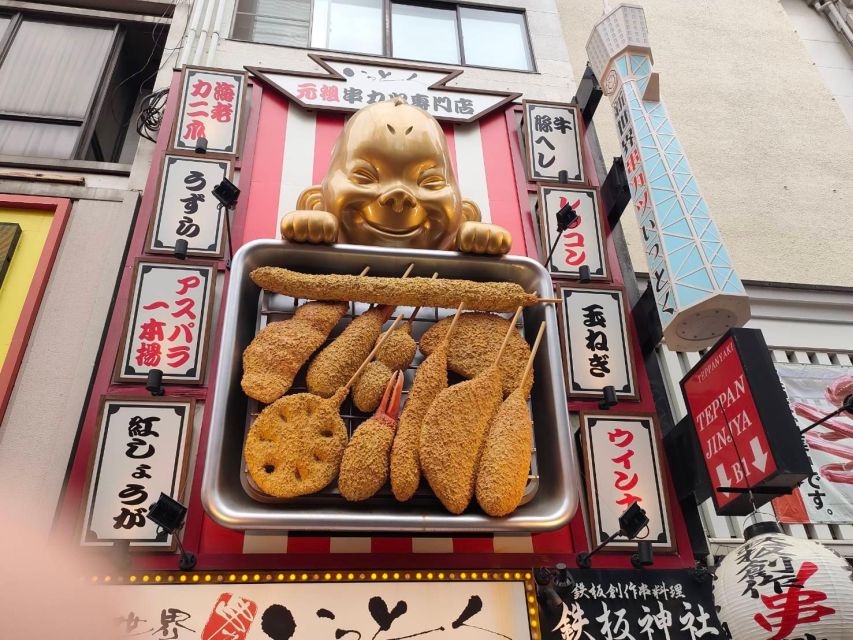Osaka: Half-day Ultimate Highlights Guided Walking Tour - Ebisu Bridge and Dotonbori put you in the neon heart