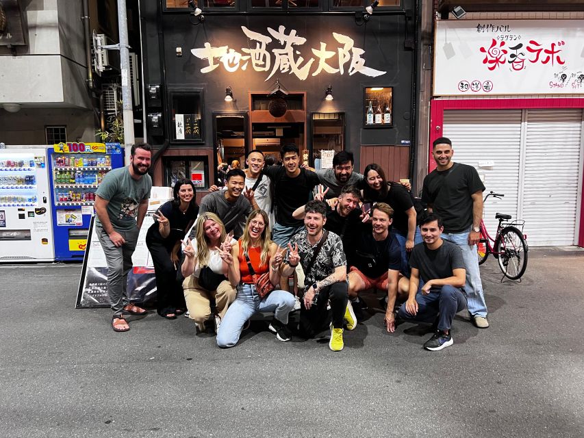 Osaka: Izakaya Bars Guided Walking Tour - At a glance