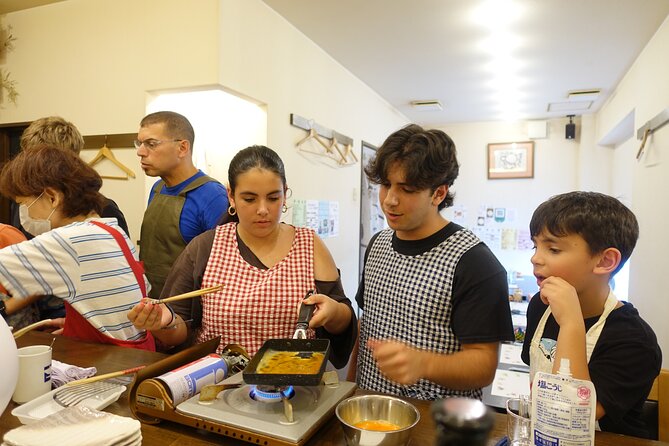 Osaka Japanese Cooking And Matcha Class near Osaka Castle - A meal together, with an optional sake tasting