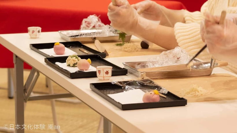 Osaka: Japanese Traditional Sweets Making and Tea Ceremony - A tea lesson built around Uji matcha