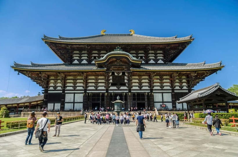Osaka: Kyoto & Nara & Uji Historical and Scenic One-Day Tour - Nara Park: deer first, with a little care