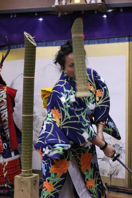 Osaka: Learn Bushido - Trial Slashing with Samurai Sword - What $92 buys you
