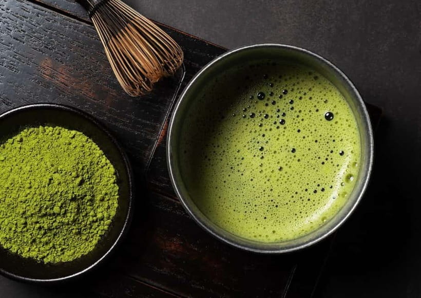 Osaka: Matcha Making Experience with Japanese Sweets - Matcha and Sweets at the Table