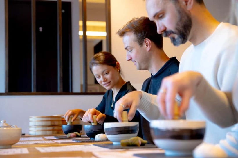 Osaka: Matcha Making Experience with Japanese Sweets - Whisking Your Own Bowl