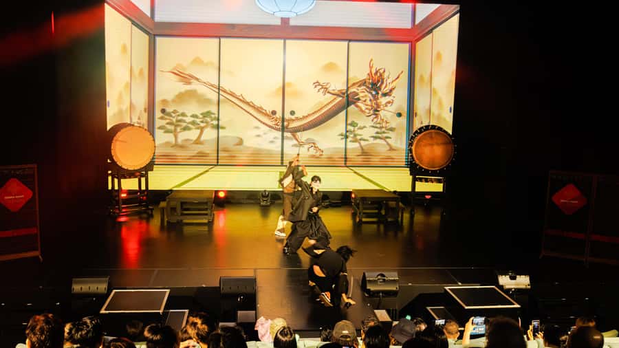 OSAKA NIGHT FUSION Japanese Taiko Kabuki Samurai Dance Show - Is $40 a Fair Price?