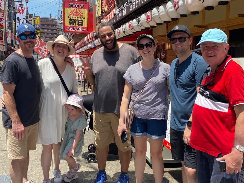 Osaka: Private and Fully Customized Tour with Hotel Meet Up - A short train ride leads to Shinsekai